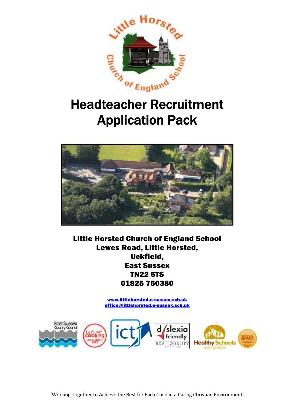 Headteacher Recruitment Application Pack