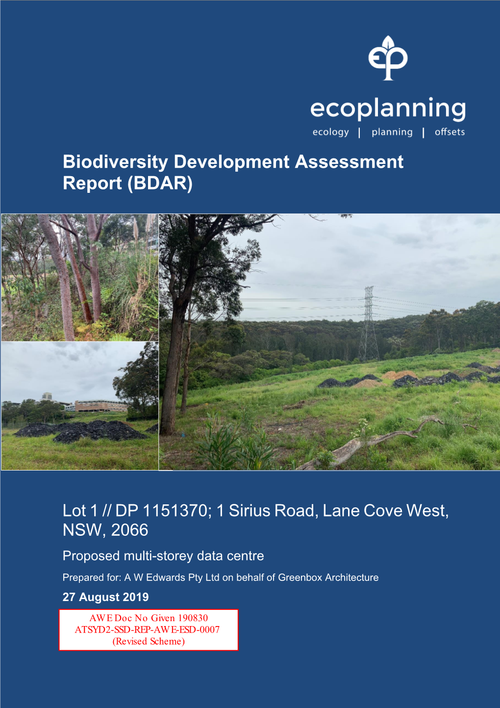 Biodiversity Development Assessment Report (BDAR)