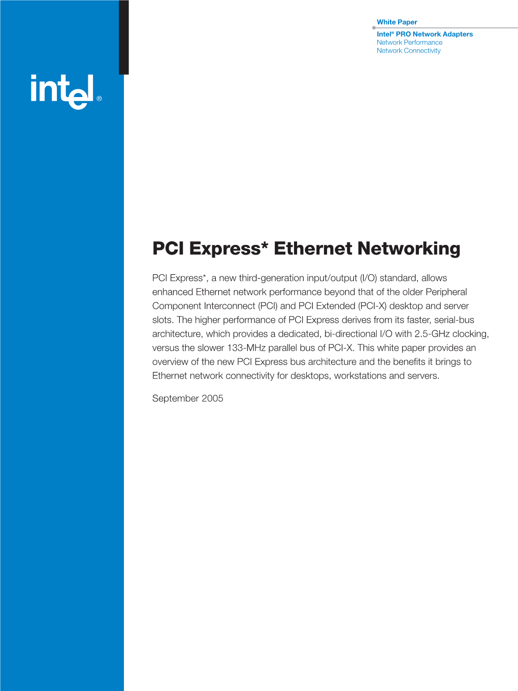 PCI Express* Ethernet Networking