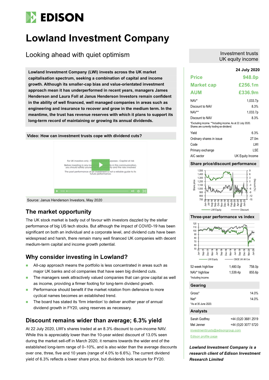 Lowland Investment Company