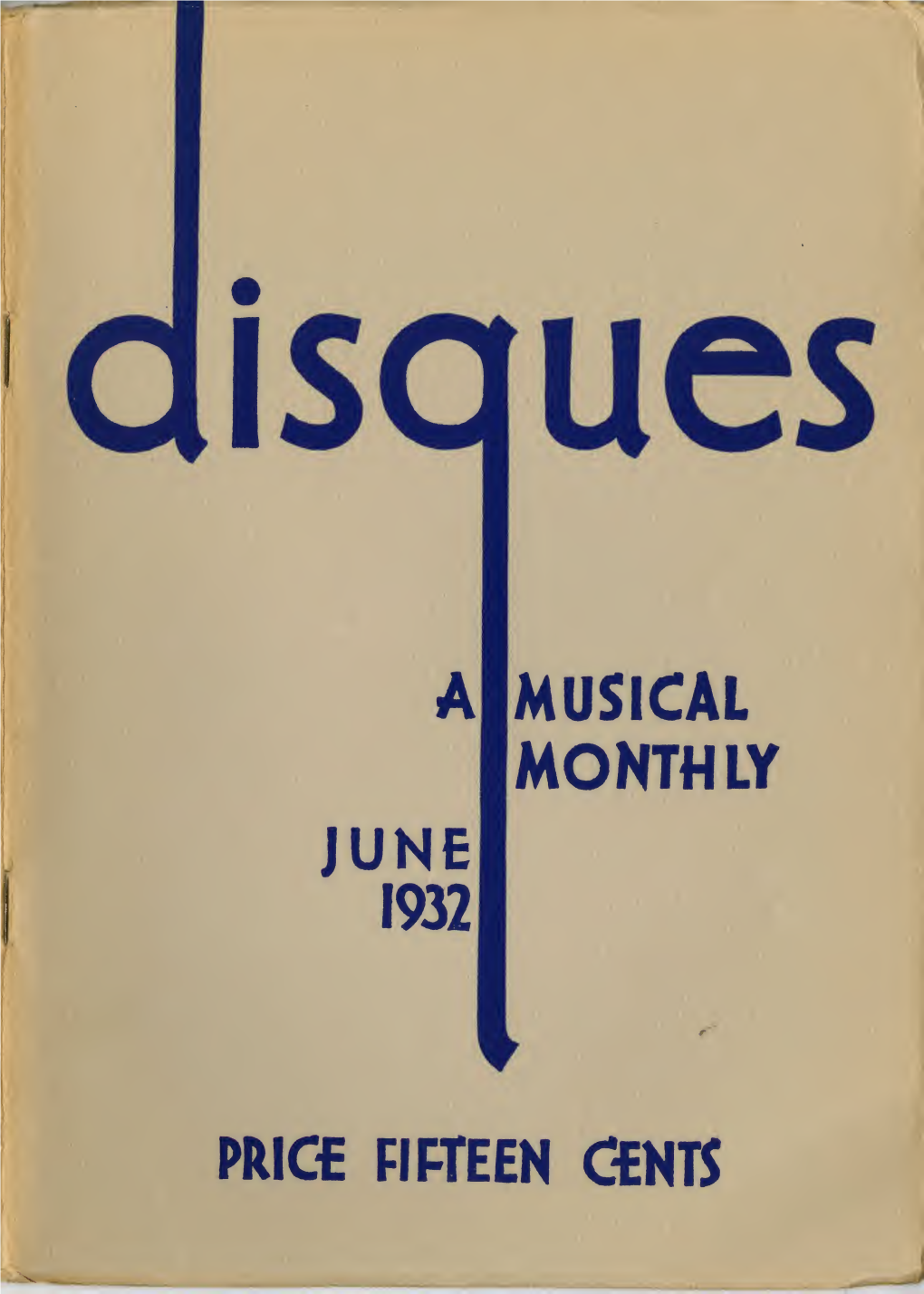 Disques for JUNE