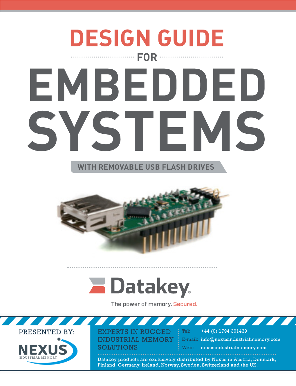 Embedded Systems Design Guide for with Removable Usb Flash Drives