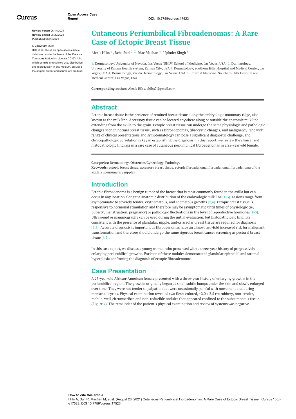 60476-Cutaneous-Periumbilical-Fibroadenomas-A-Rare-Case-Of-Ectopic-Breast-Tissue.Pdf