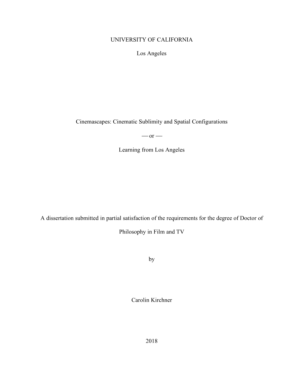 Kirchner | Dissertation Master Document