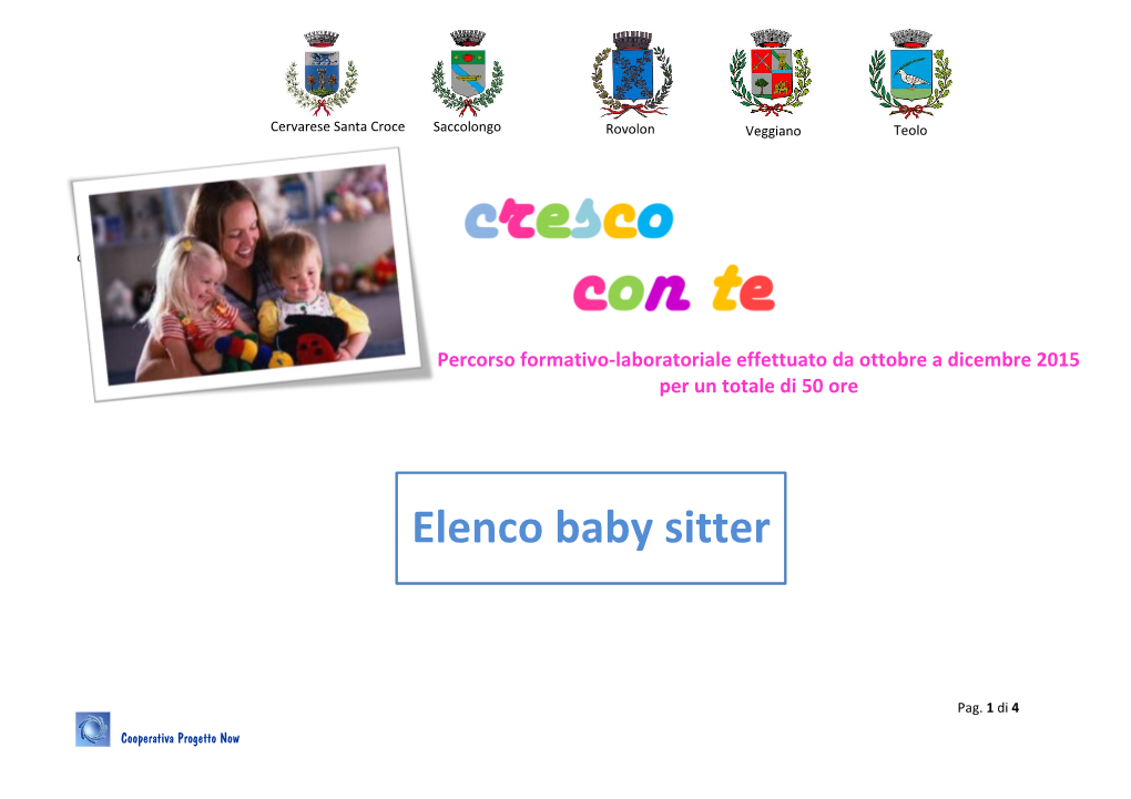 Elenco Baby Sitter