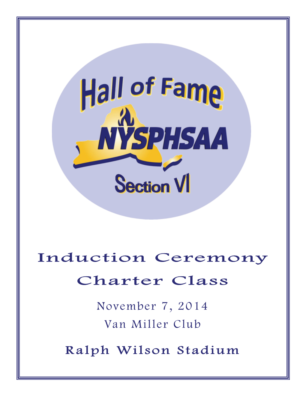 Induction Ceremony Charter Class