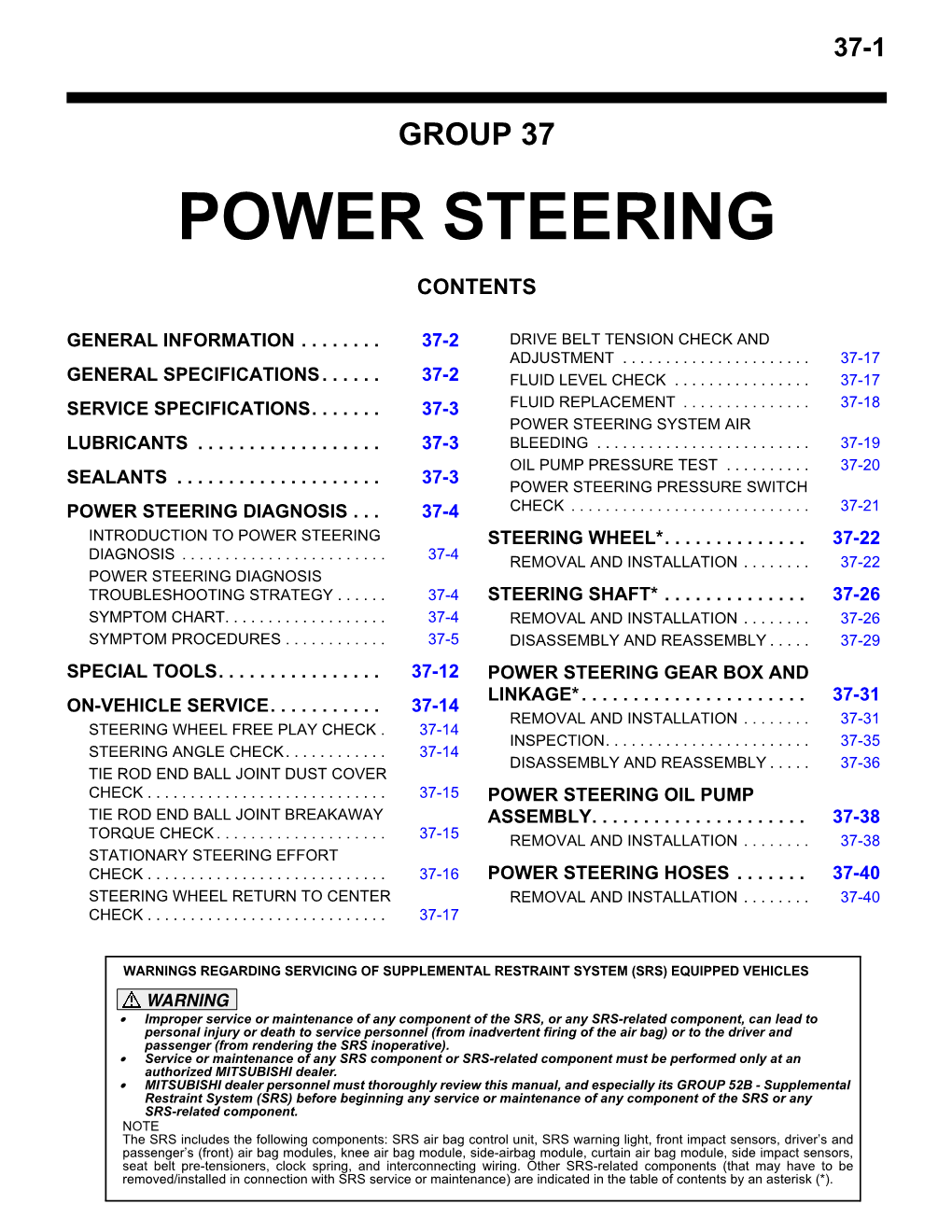 Power Steering