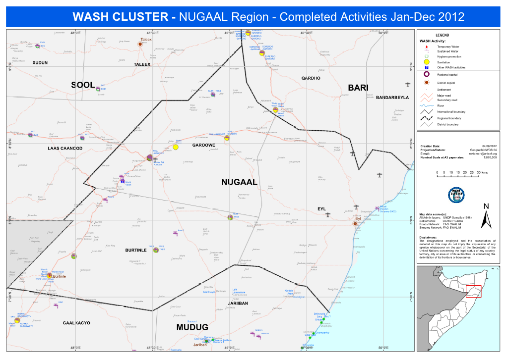 Wash Cluster