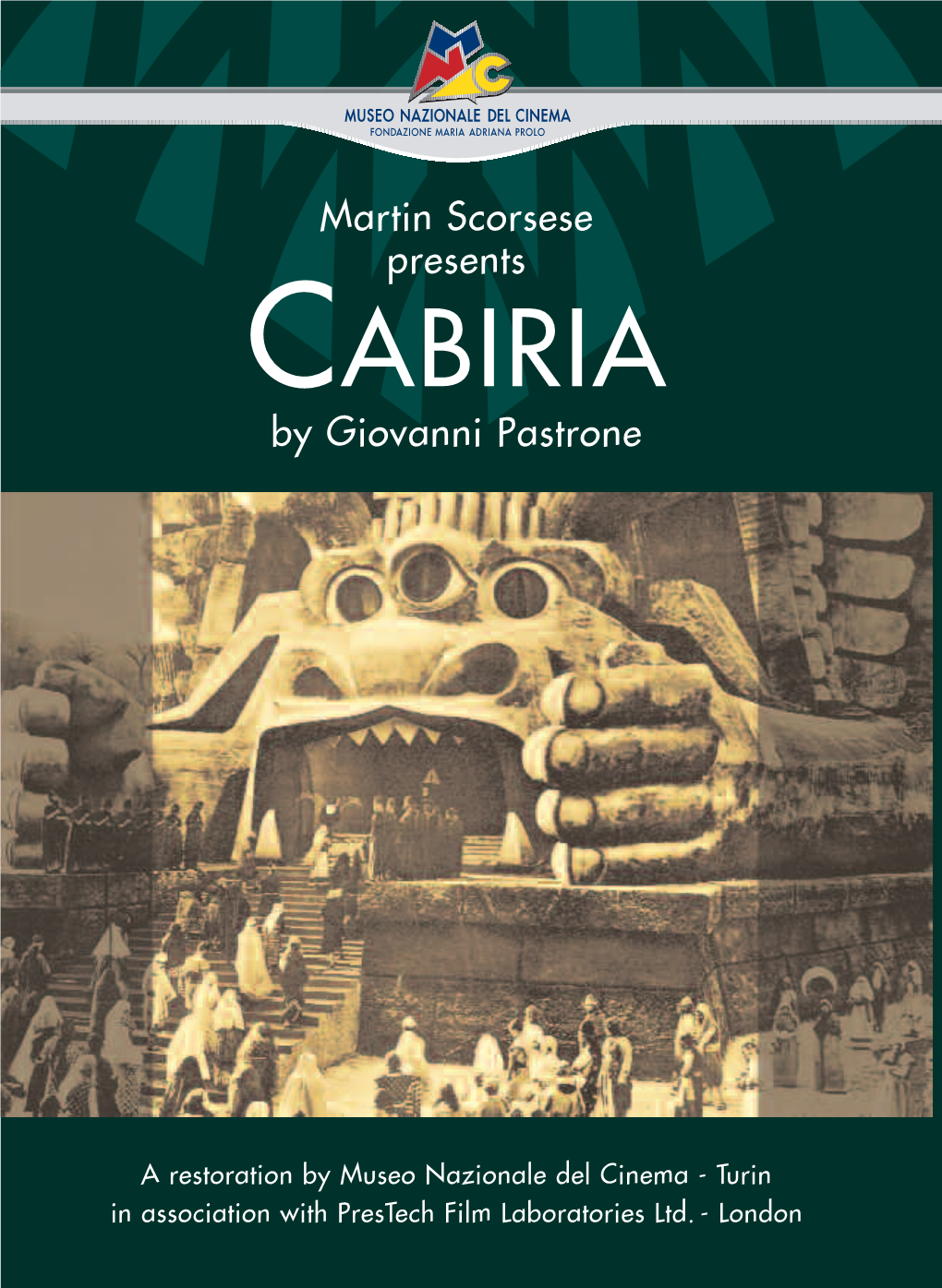 CABIRIA by Giovanni Pastrone