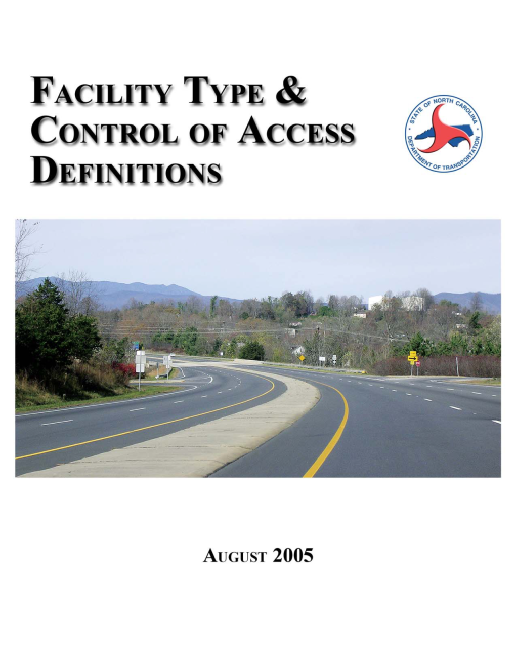 NCDOT Facility Types