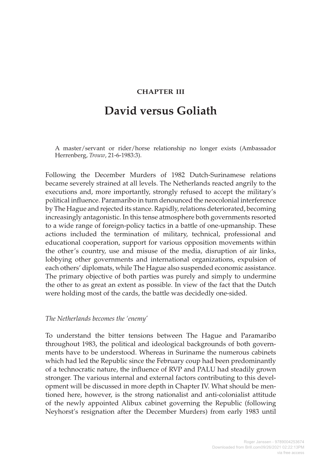 Downloaded from Brill.Com09/26/2021 02:22:13PM Via Free Access 70 in Search of a Path