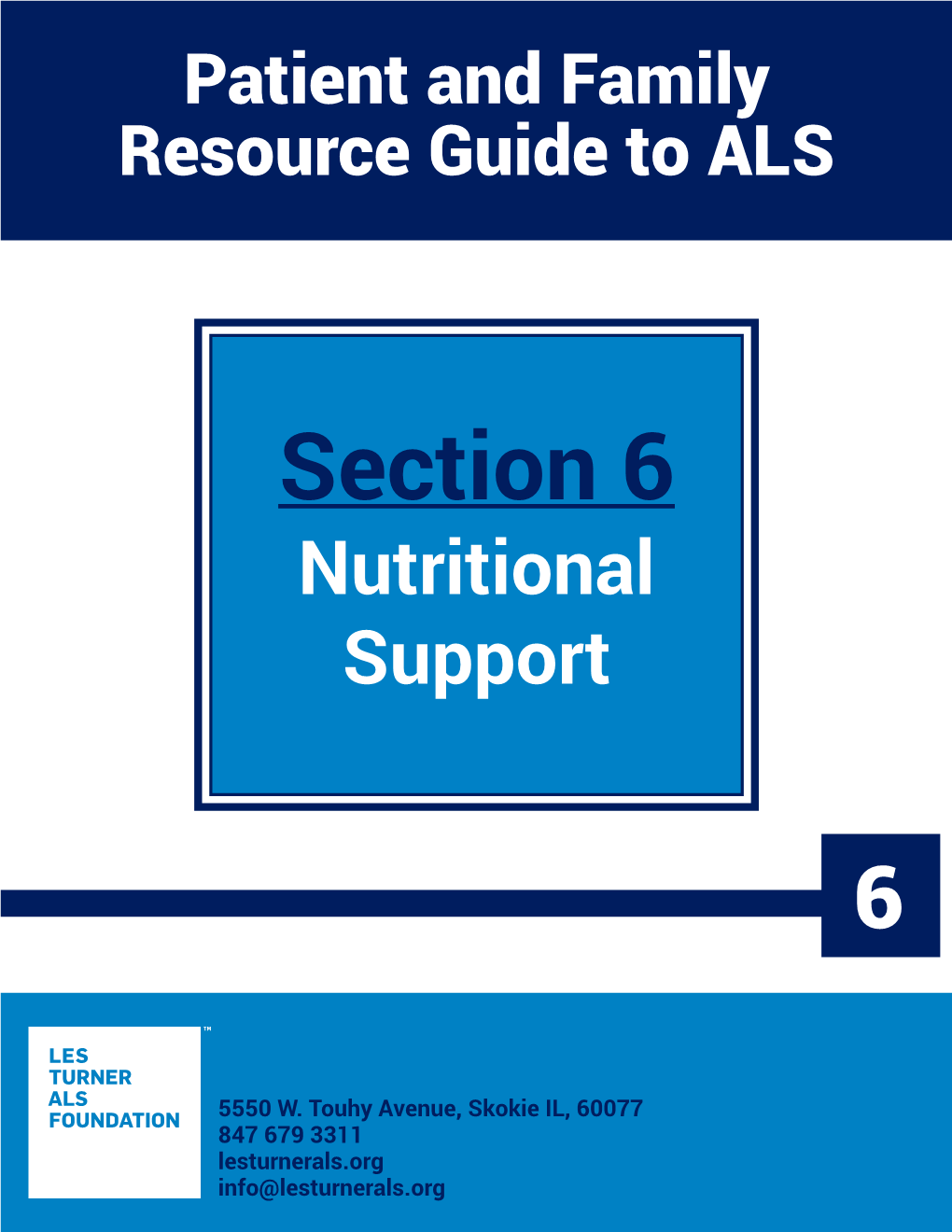Section 6 Nutritional Support