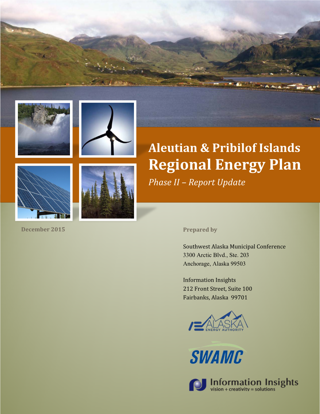 Aleutian and Pribilof Islands Regional Energy Plan