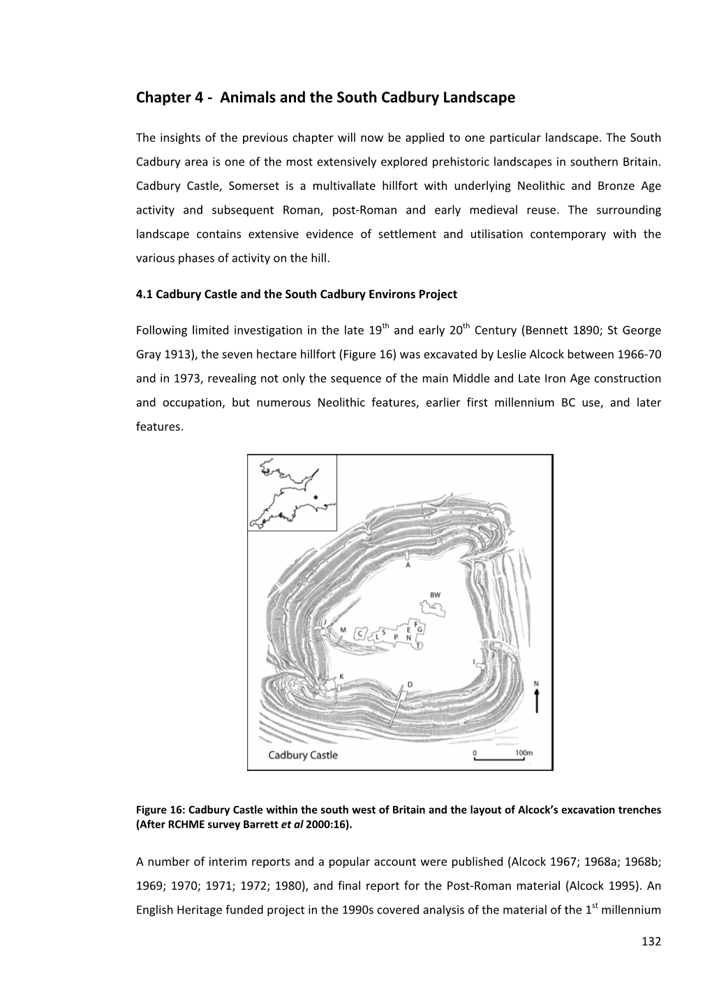 Chapter 4 - Animals and the South Cadbury Landscape