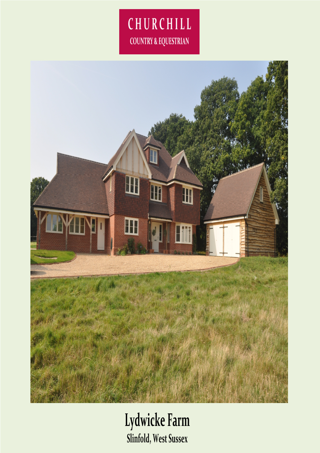 Lydwicke Farm, Hayes Lane, Slinfold, Horsham,Lydwicke West Sussex, Farm RH13 0RF | Guide Price £1,650,000 Freehold STC Slinfold, West Sussex