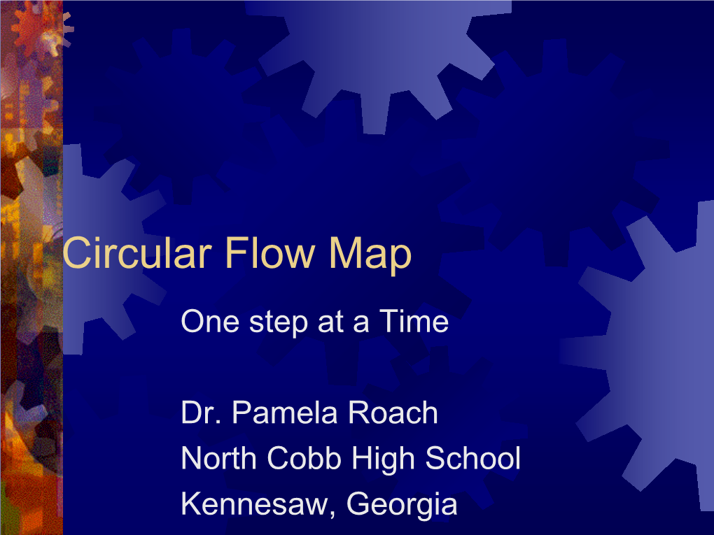 Circular Flow Map One Step at a Time