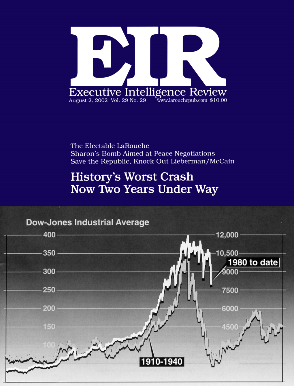 Executive Intelligence Review, Volume 29, Number 29, August 2