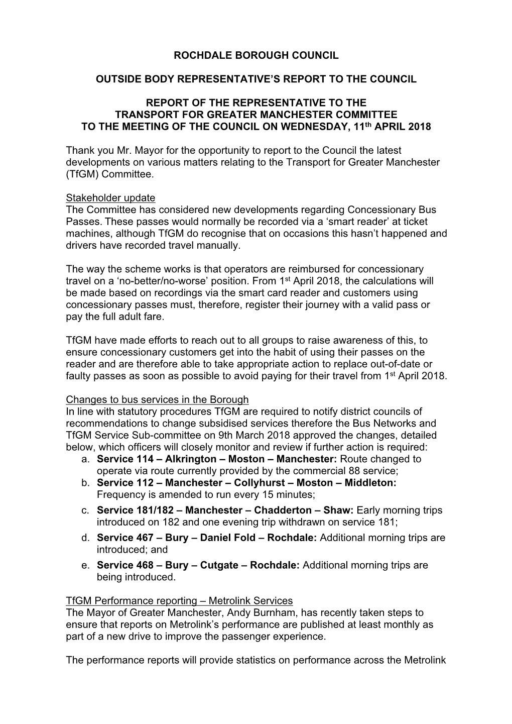 Rochdale Metropolitan Borough Council