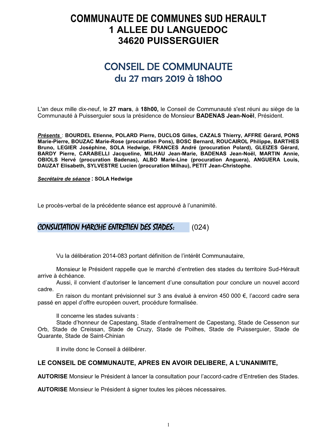 Communaute De Communes Du Saint-Chinianais