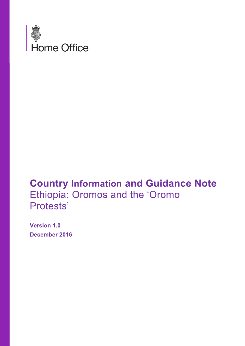 Oromo Protests’