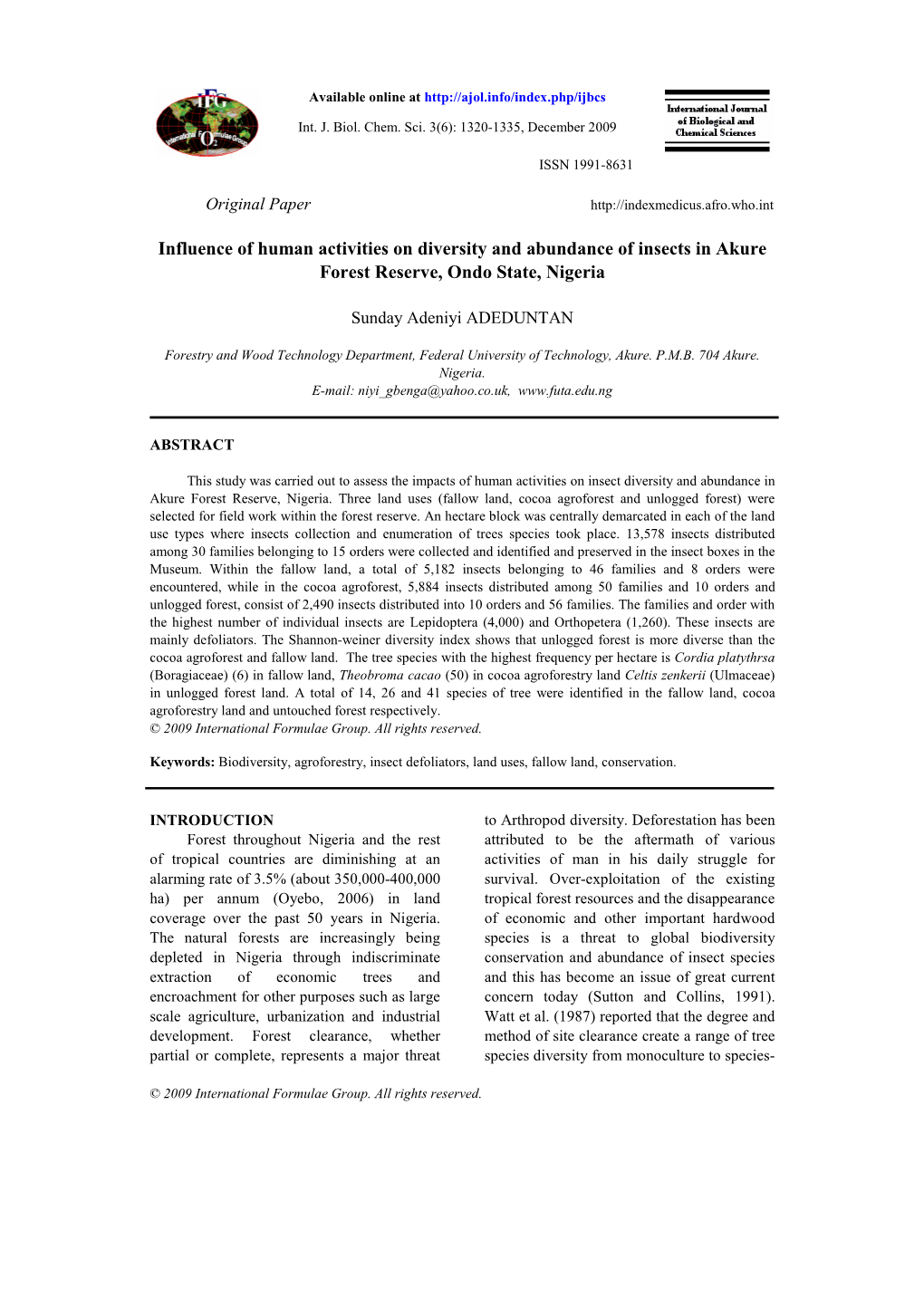 372-IJBCS-Article-Dr Adeduntan Sunday