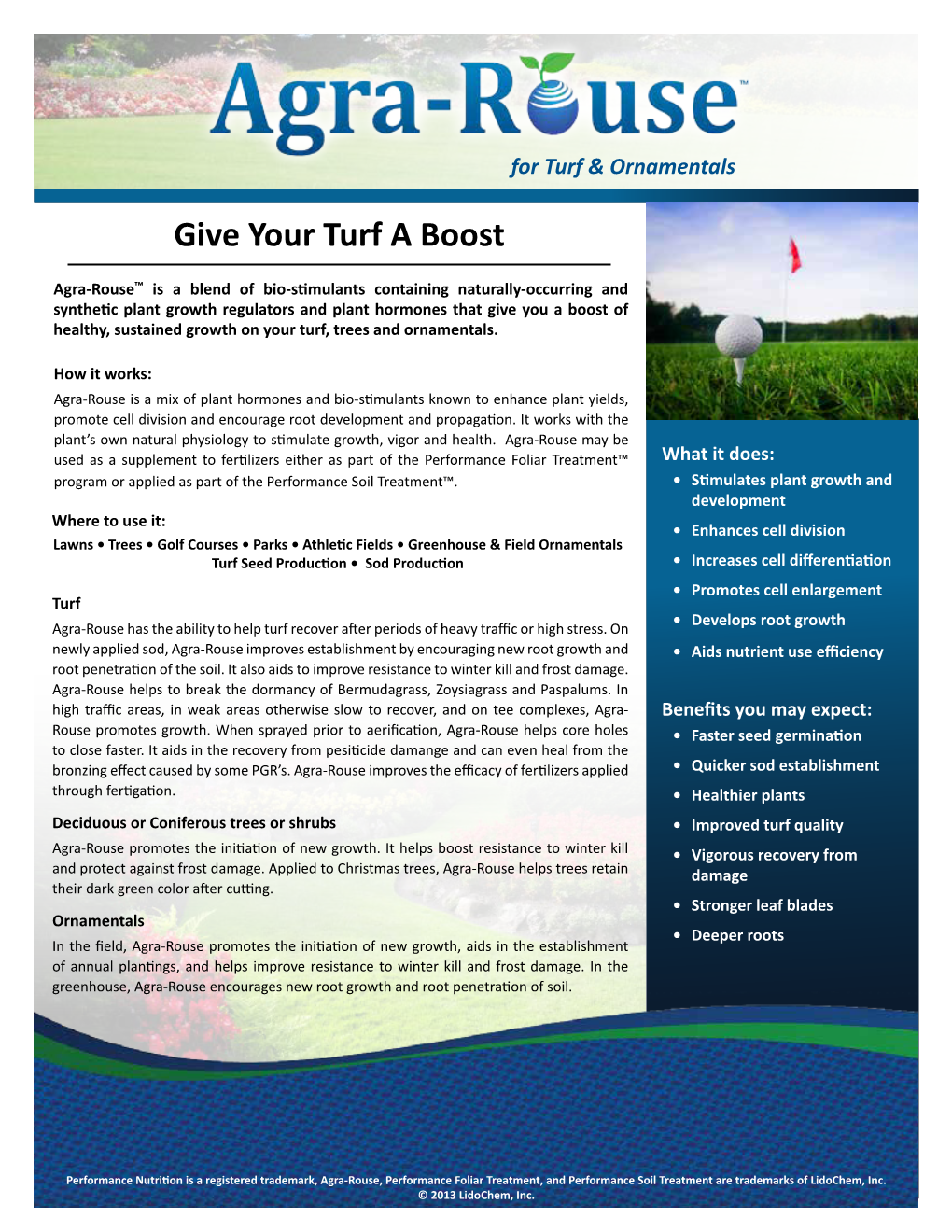 Give Your Turf a Boost