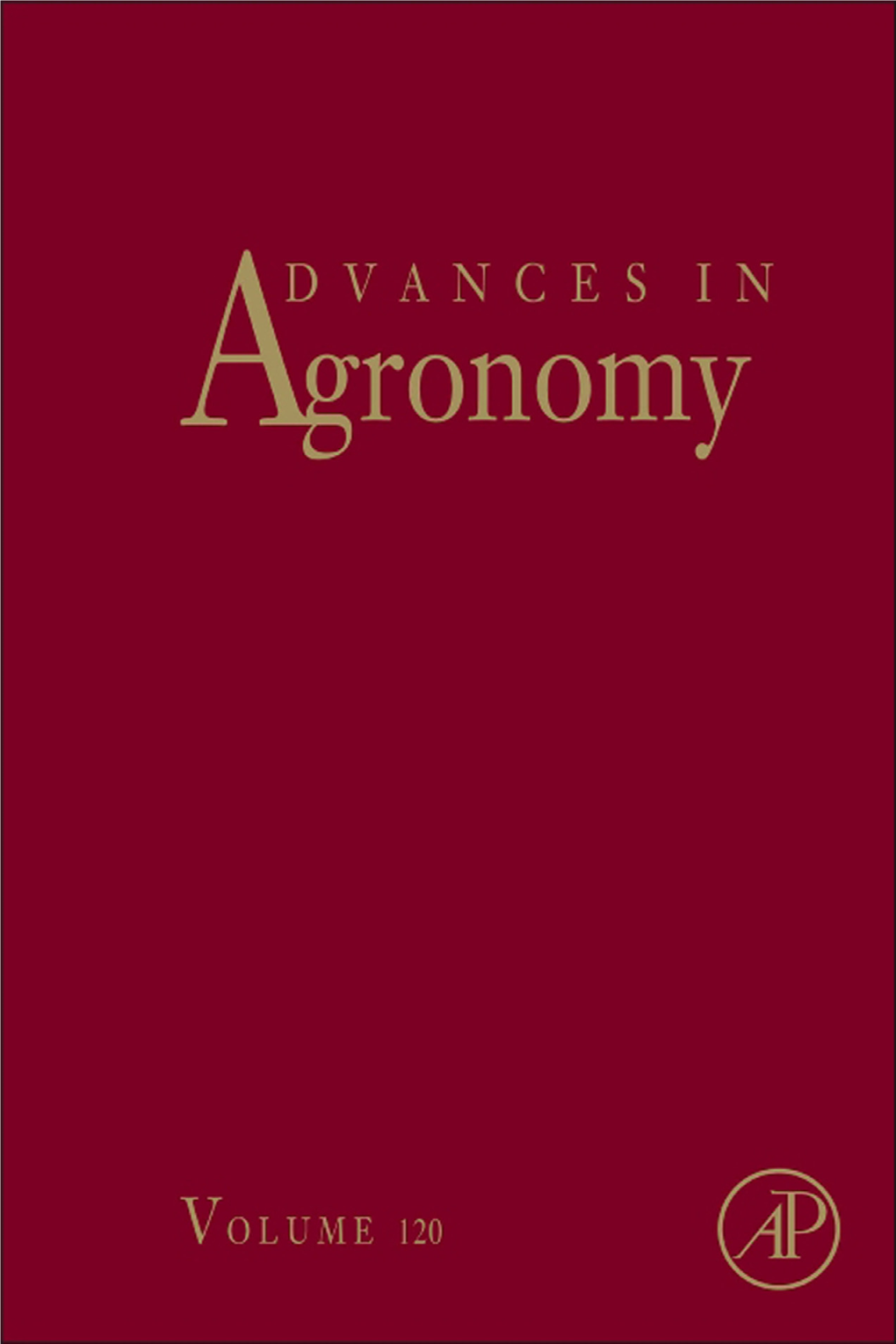 Advances in AGRONOMY ADVANCES in AGRONOMY