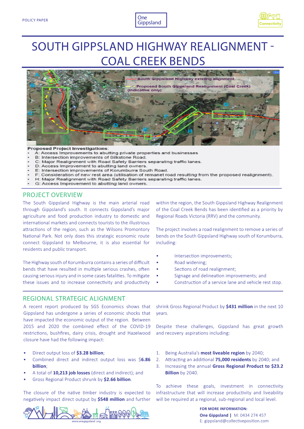 South Gippsland Highway Realignment - Coal Creek Bends