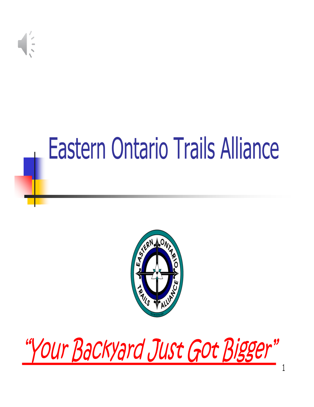 Eastern Ontario Trails Alliance