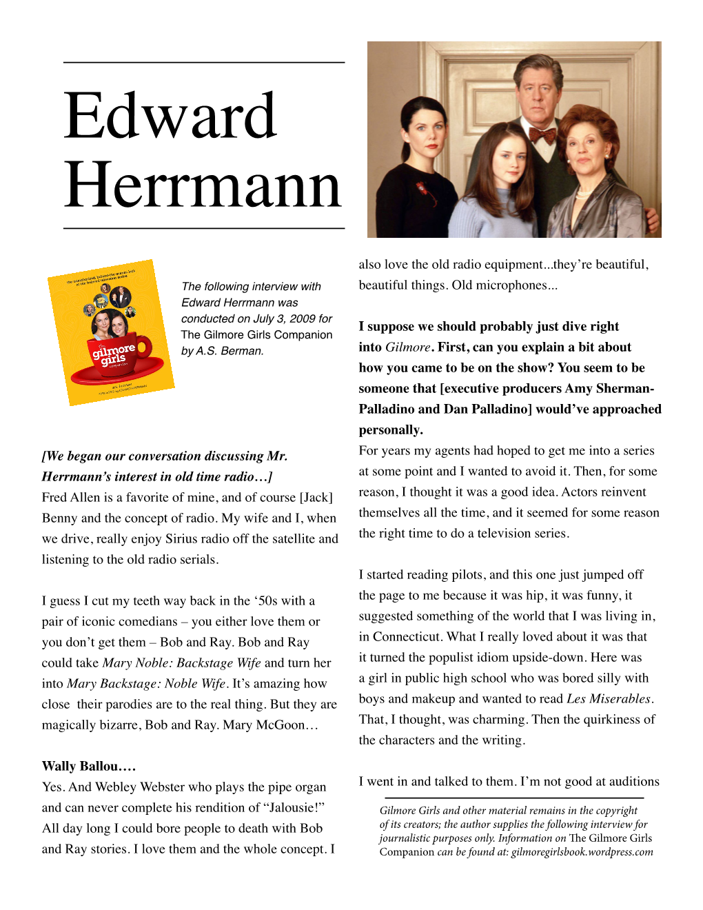 Edward Herrmann