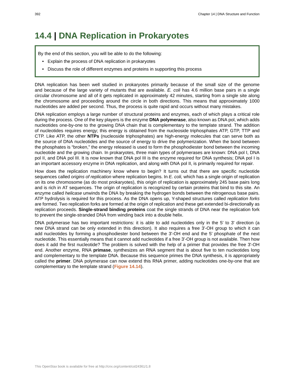 DNA Replication in Prokaryotes