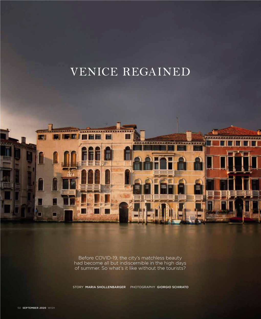 Venice Regained