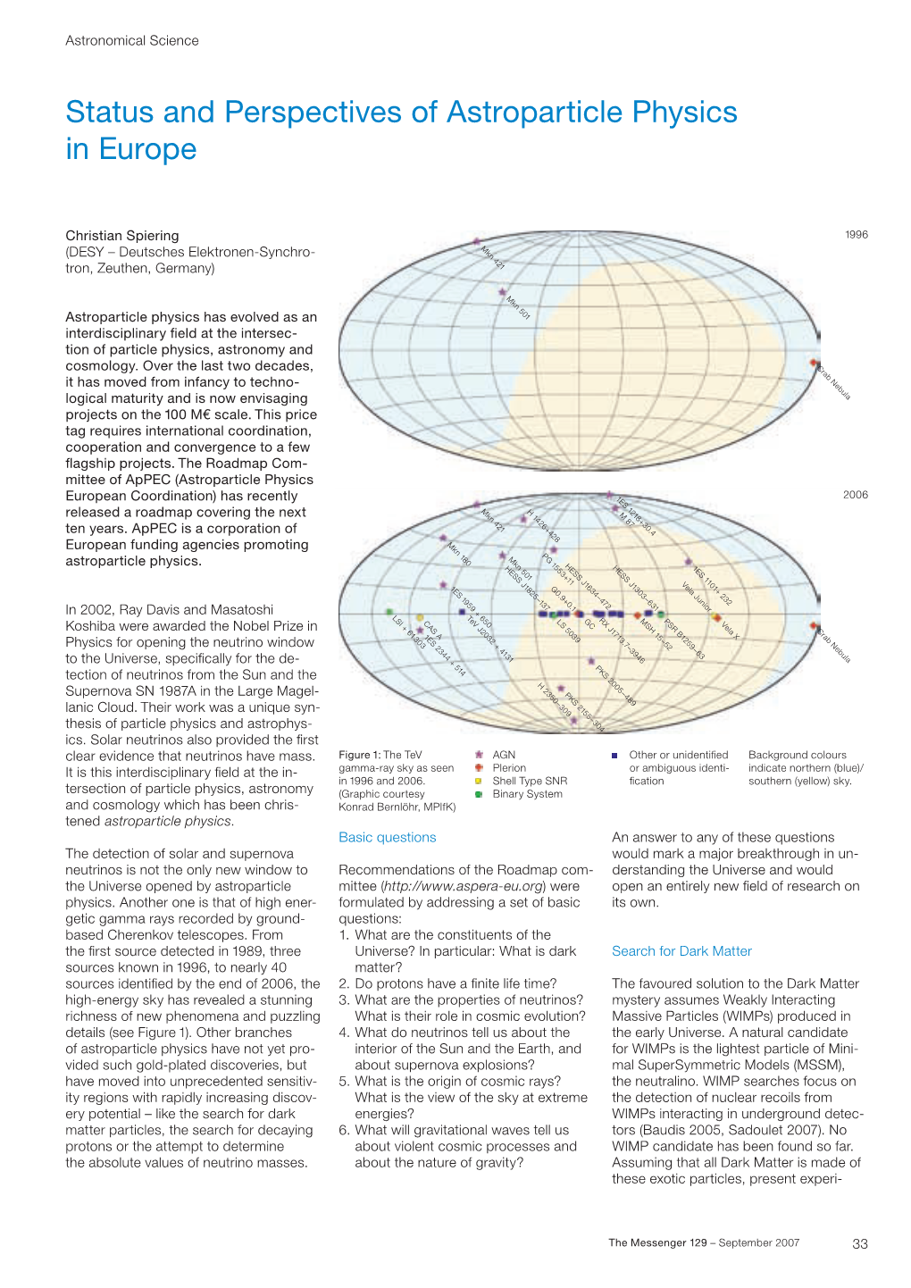 Status and Perspectives of Astroparticle Physics in Europe