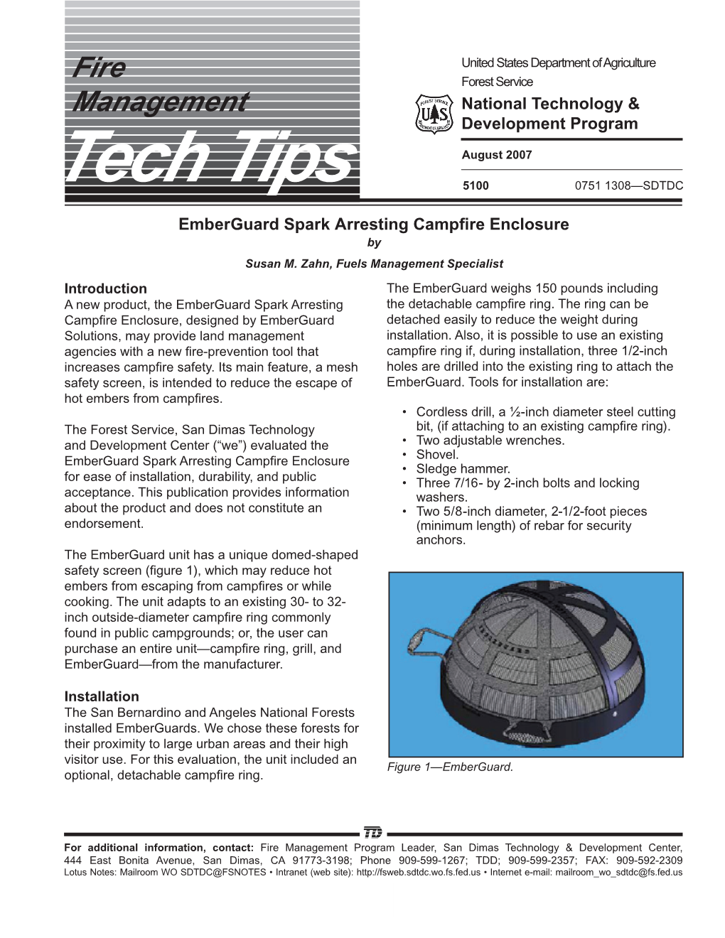 Emberguard Spark Arresting Campfire Enclosure