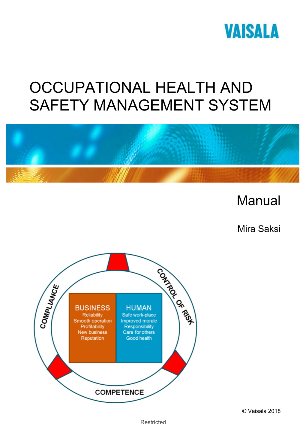 Occupational Health and Safety Management System