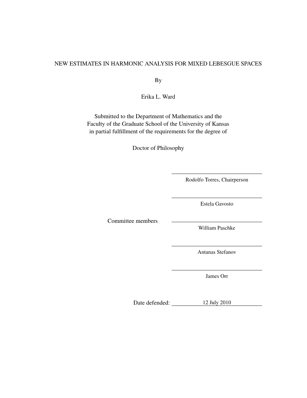 New Estimates in Harmonic Analysis for Mixed Lebesgue Spaces