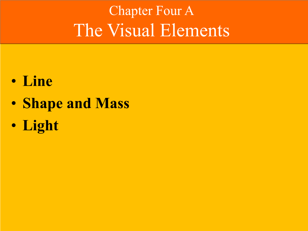 The Visual Elements