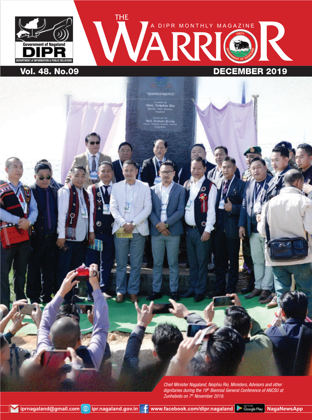 THE WARRIOR 1 Vol. 48. No.09 DECEMBER 2019