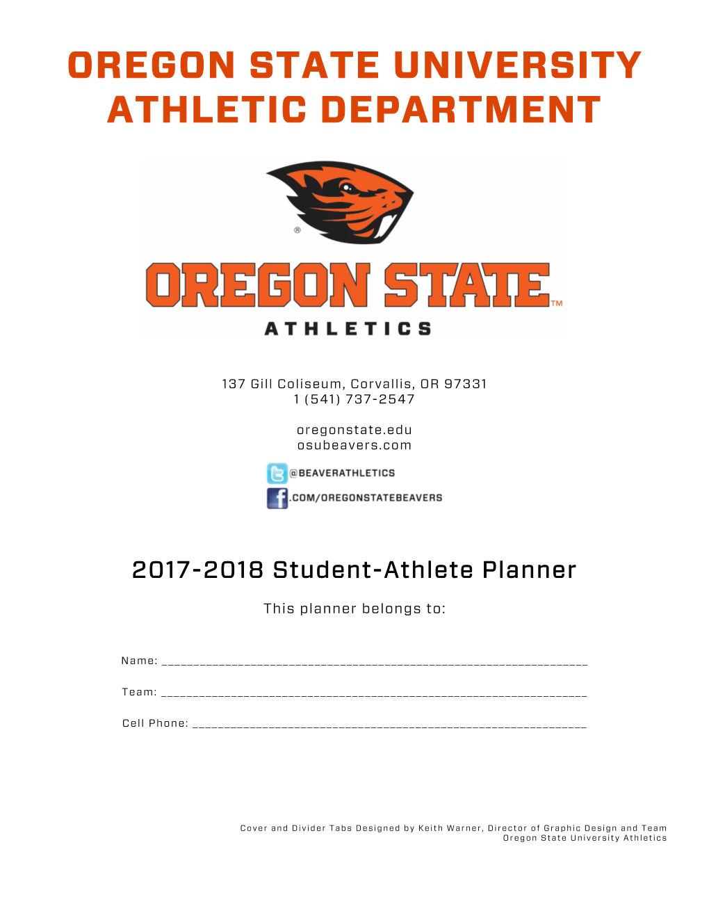 Oregon State University Athletic Department