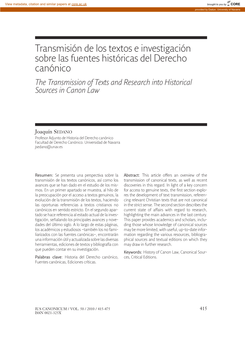 Transmisión De Los Textos E Investigación Sobre Las