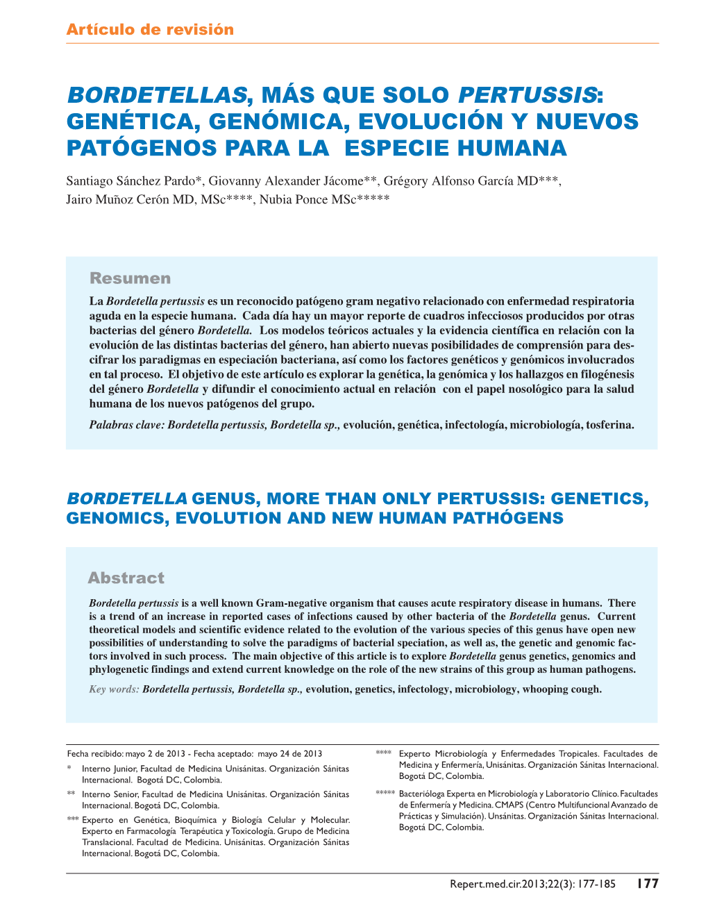 Bordetellas, Más Que Solo Pertussis