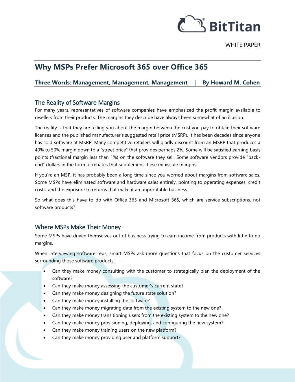 Why Msps Prefer Microsoft 365 Over Office 365