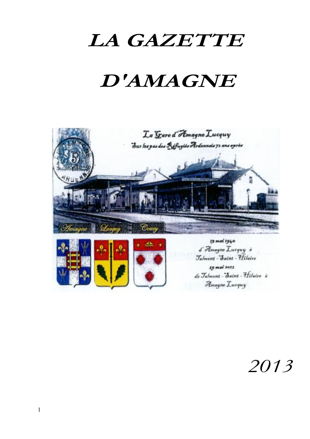 La Gazette D'amagne