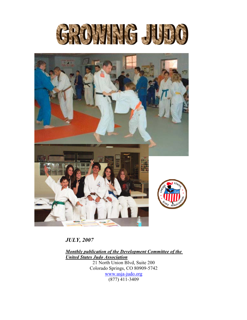 Growing Judo