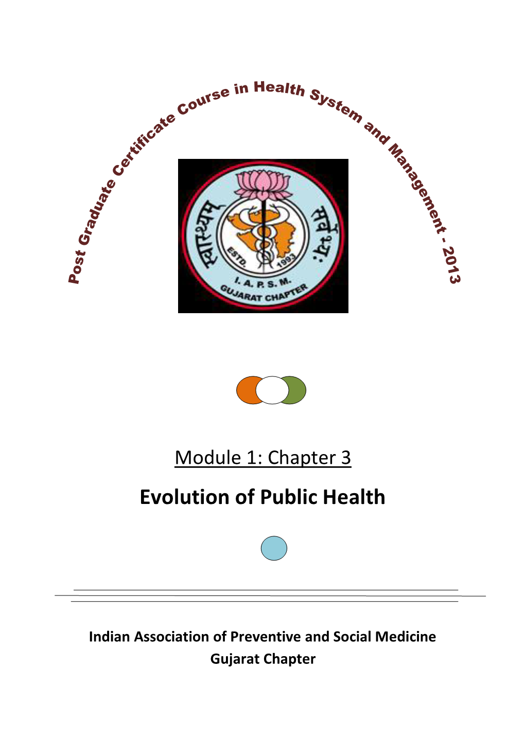 Evolution of Public Health