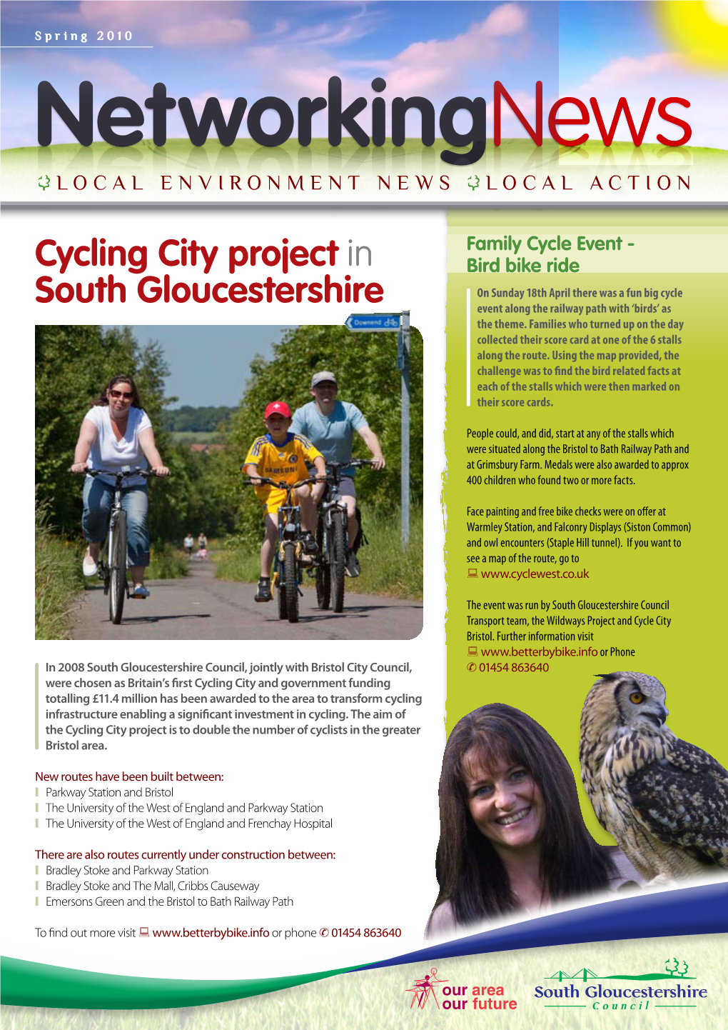 Cycling City Project in South Gloucestershire