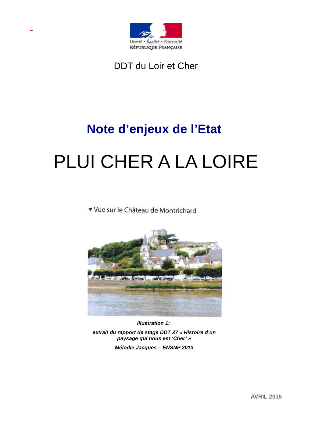 Plui Cher a La Loire