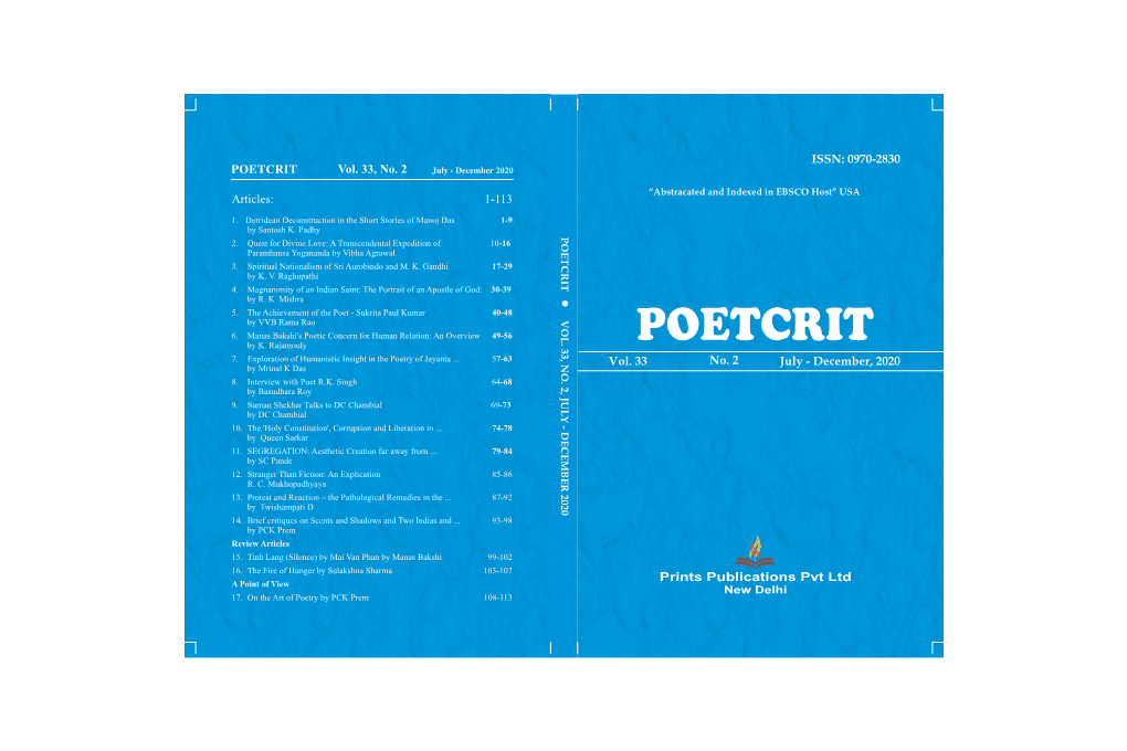 POETCRIT by K