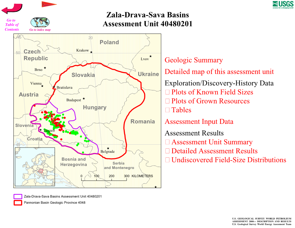 Zala-Drava-Sava Basins Assessment Unit 40480201