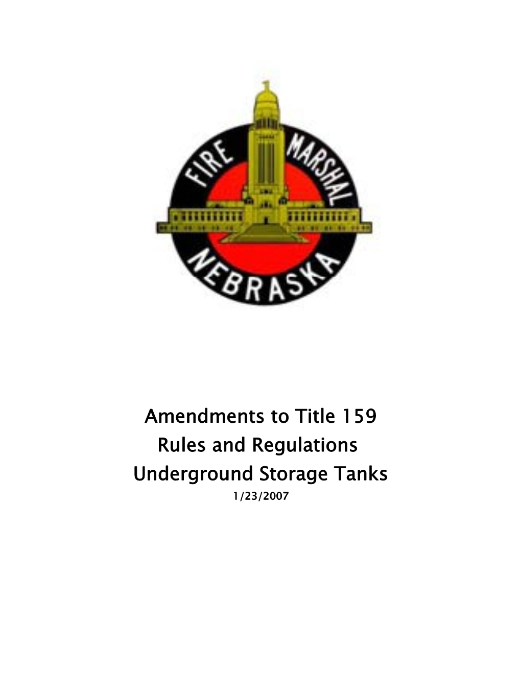 Title 159 (Proposed Changes June, 2006)